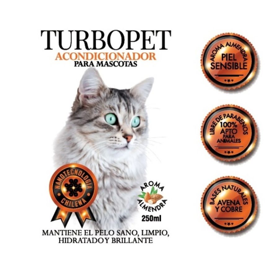 Acondicionador turbopet para gato 250 ML, , large image number null